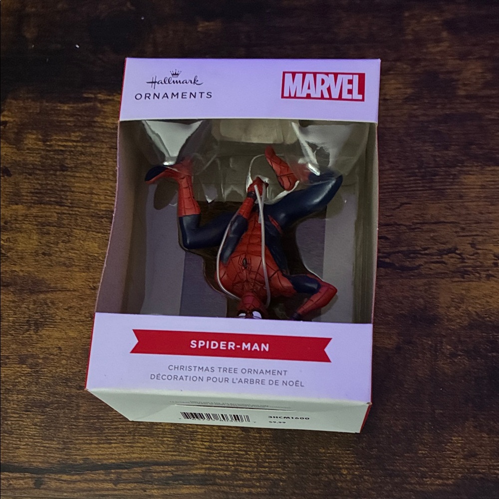 Marvel Spider-Man Red and Blue Ornament
